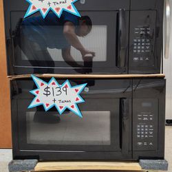 black microwave standard size pre-owned excellent condition  