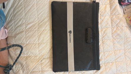 Fireproof waterproof money document bag pouch