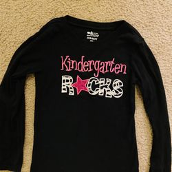 Kindergarten Girl Shirt Size 6