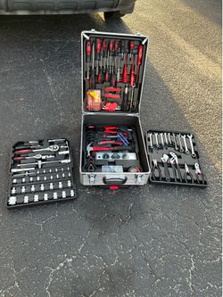 186 piece vanadium chrome tool set NEW