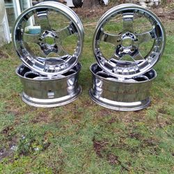20" X8.5 Chrome Wheels 