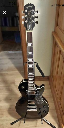 2002 Epiphone Les Paul Standard with Gibson G Force Tuner