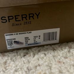Sperry Men’s Shoe New Size 10.5