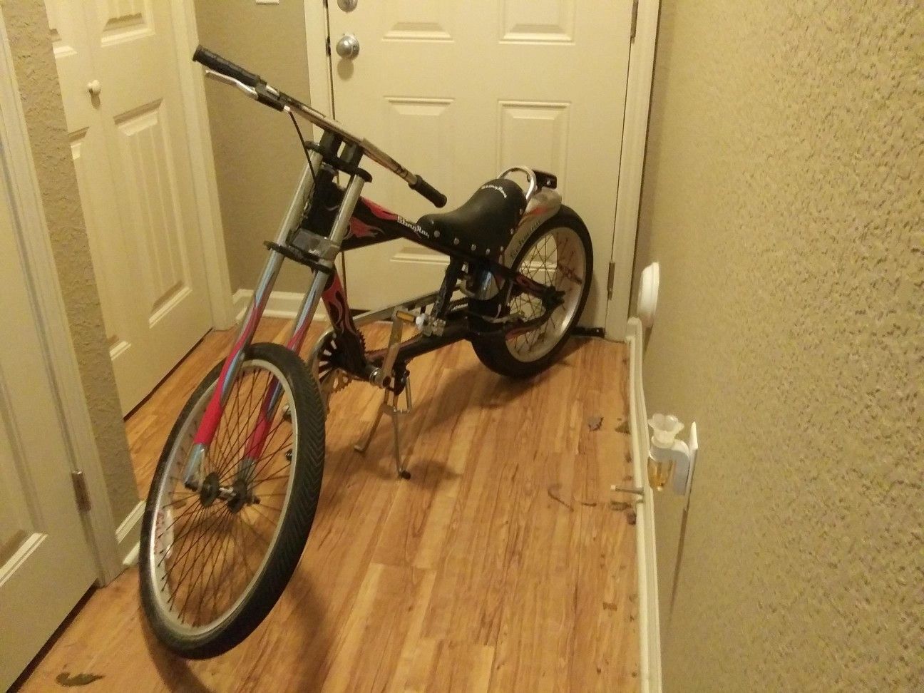 Bike .chair.game system .punching bag