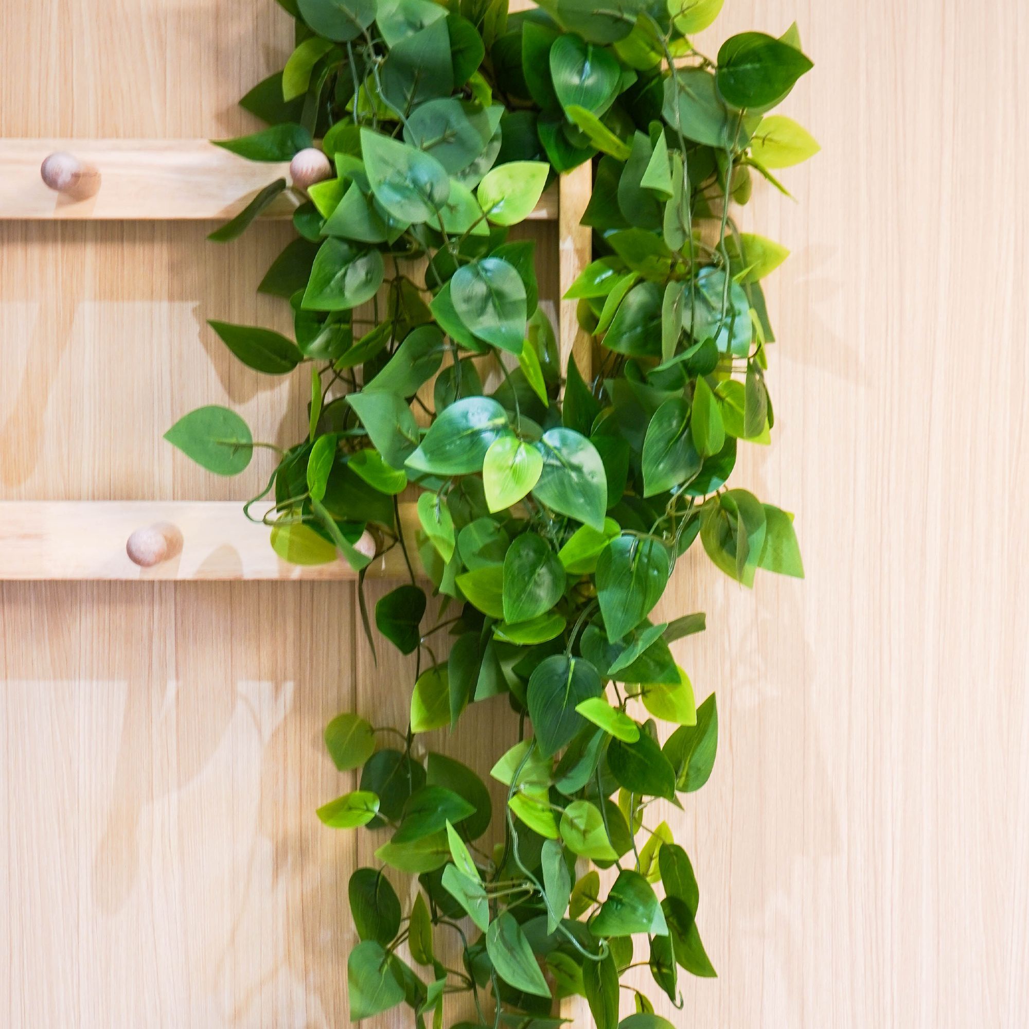 Hanging Artificial Vine Plants – 2 Pack Greenery Decor