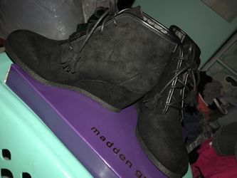 Madden girl wedge booties