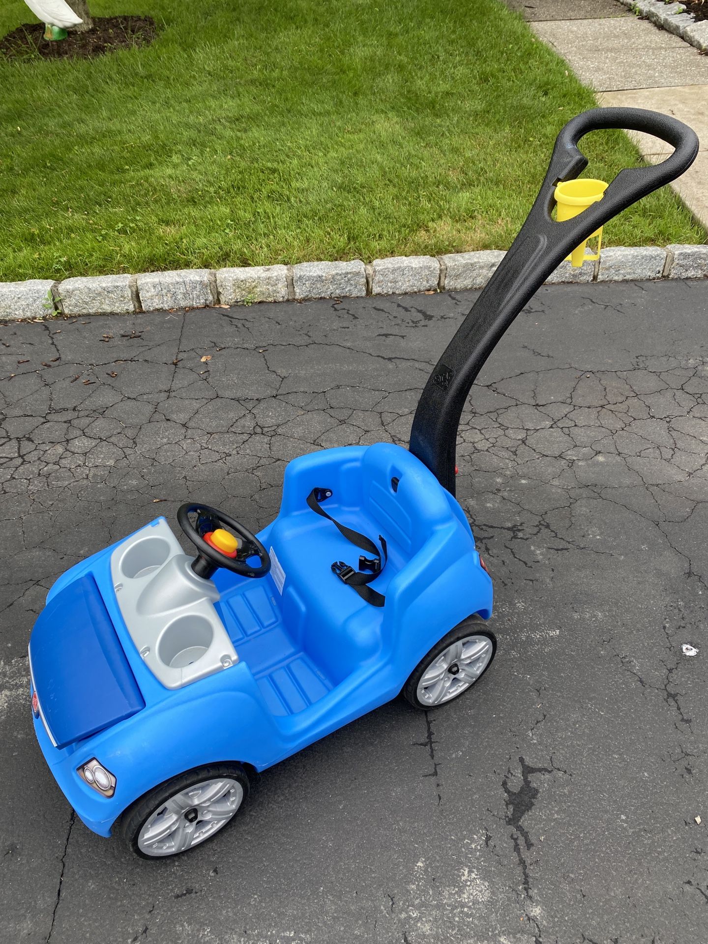 Step2 Blue Whisper Ride Cruiser Push Car Ride On Like New