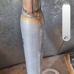 2" Inlet Outlet  Glass Pack Straight Thru Muffler  1 Qty Only New.35th Ave And McDowell Phx 