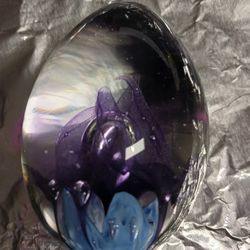 4" Blown Glass. Paperweight