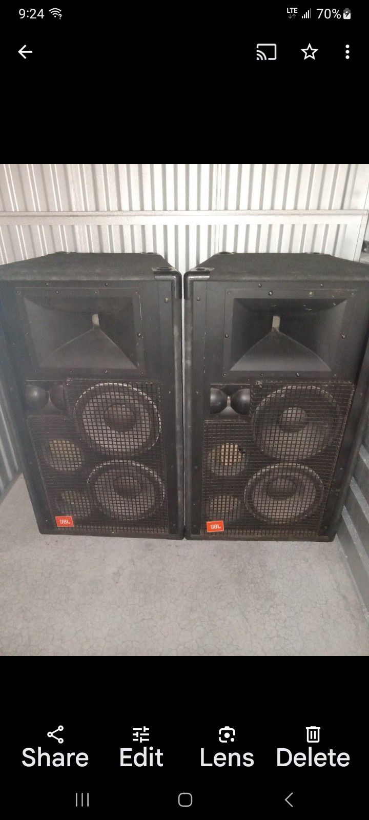 JBL  4732a Pro Audio Speakers