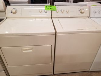 Set washer and dryer