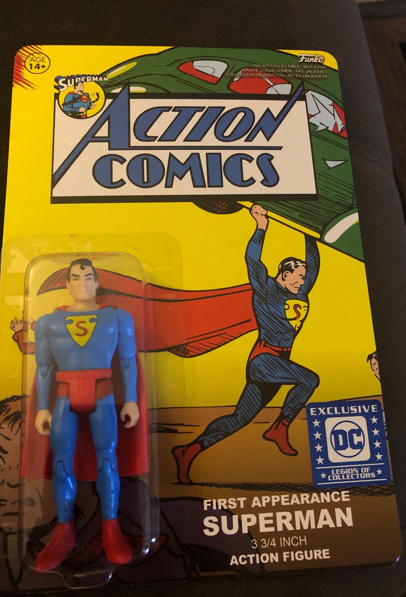 First Appearance Superman Action Figure