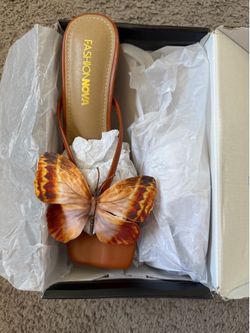 Fashion Nova Butterfly Heels