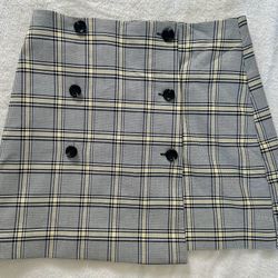 Mini Skirt With Buttons