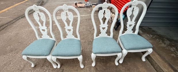 Set of 4 New French Provincial Dining Chairs