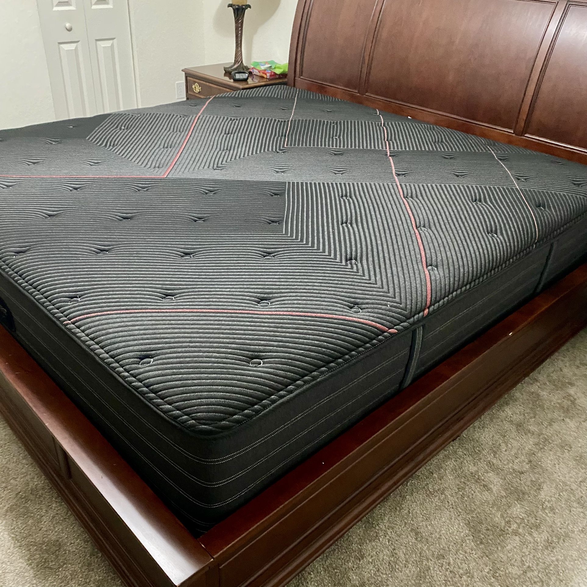 King Size Beautyrest Black C-Class Mattress, 12” Extra Firm, Factory-sealed, direct from manufacturer, same-day delivery available.