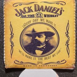 Jack Daniel's Old Ad Drink Koozie 