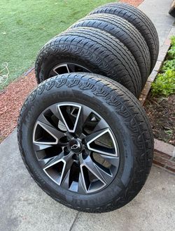 20 Chevy Silverado wheels and tires gmc sierra Denali
