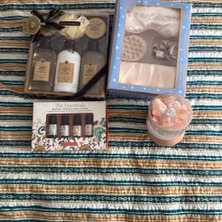 Self-Care Bundle – Diffuser, Oils, + Bath Set ✨