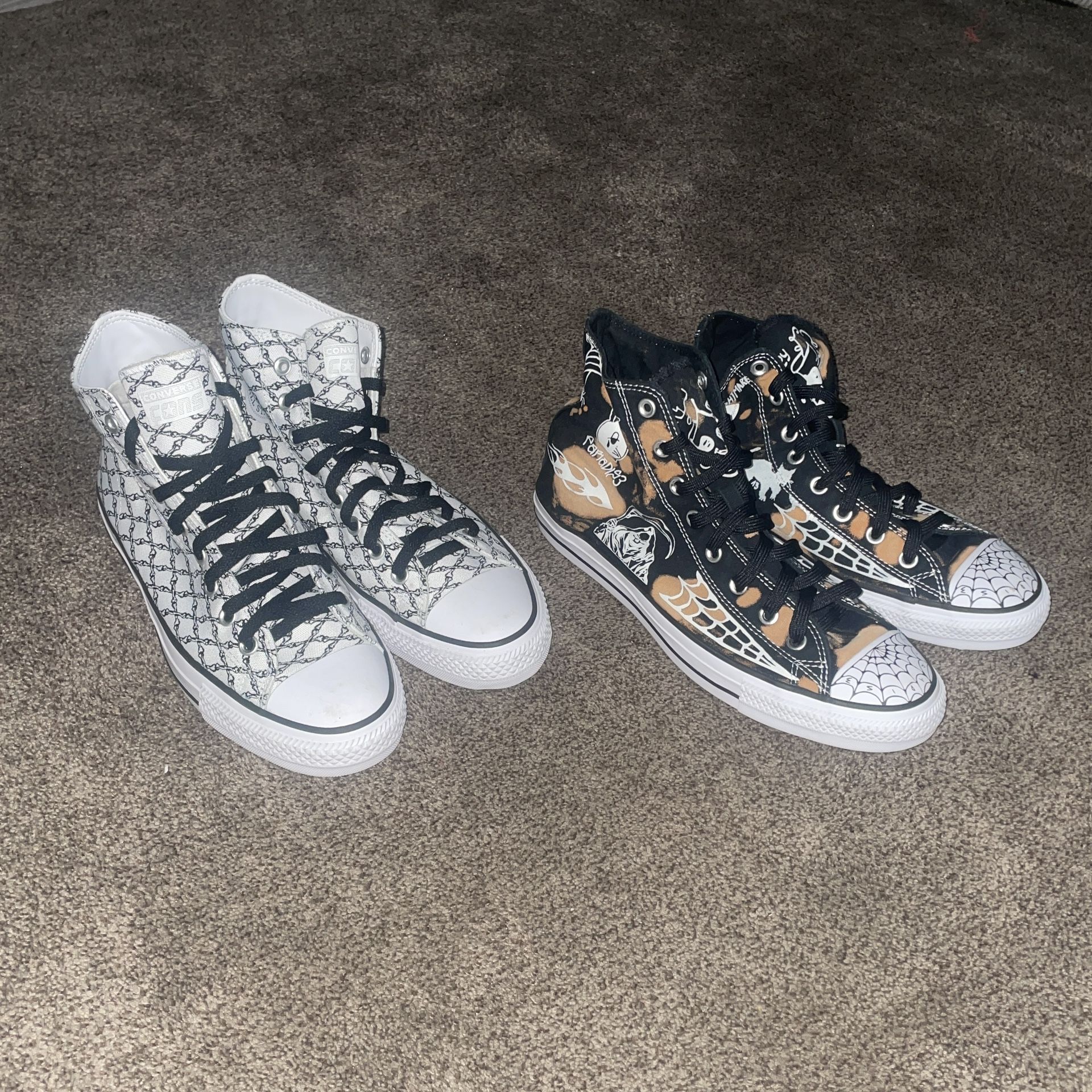 converse high-top shoes