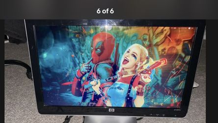 HP 2009M   20” LCD  WIDE SCREEN COMPUTER MONITOR 