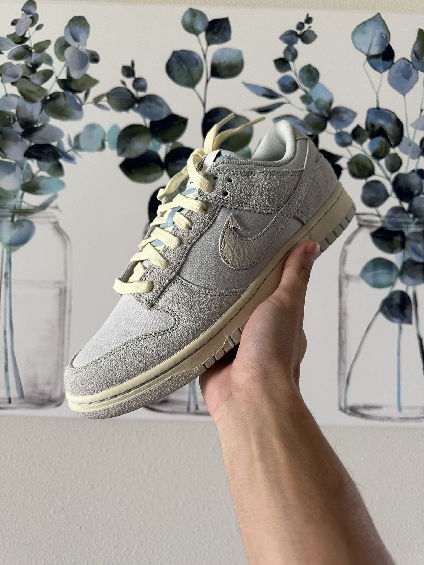“Gone fishing” Nike Dunk Low (size 9)