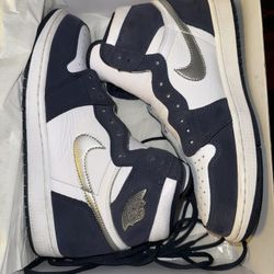 Jordan Midnight Navy Blue 1 Size 10