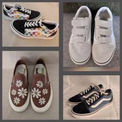 Youth KIDS VANS SHOES $20 EACH OBO 