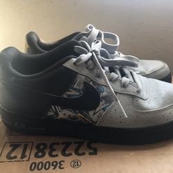 Nike Air Force 1 Low LV8 Graffiti Graphics Sneaker