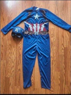 Captain America Halloween Costume, boys 5-6 years