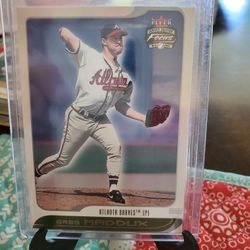 Greg Maddux Atlanta Braves Baseball Cards 