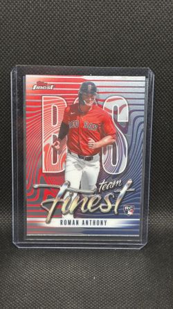 2026 Topps Finest Baseball FDI Roman Anthony Team Finest Insert Boston Red Sox