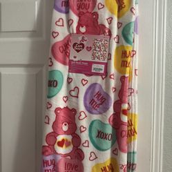 Carebears Valentines Blanket 
