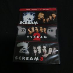 Scream Movie Triple Feature 3-dvd Set