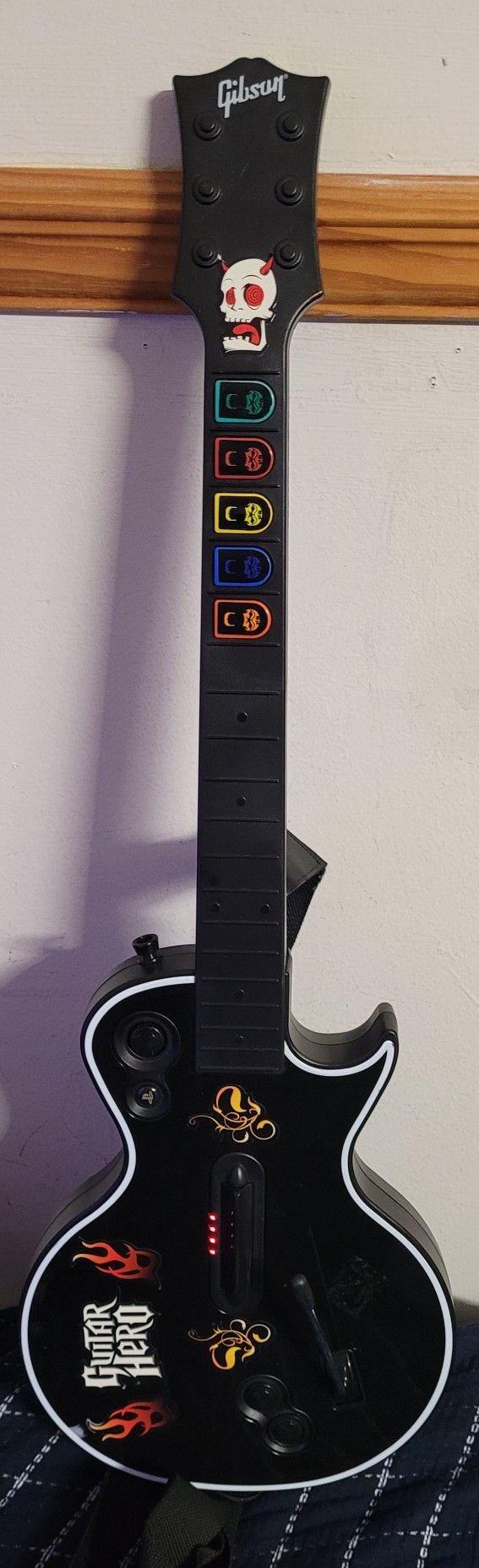 Sony PS3 Playstation Guitar Hero Octane Gibson Les Paul Guitar