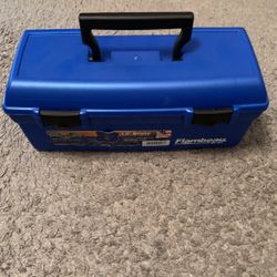 Flambeau Fishing Tacklebox With A Few Lures & Bobbers