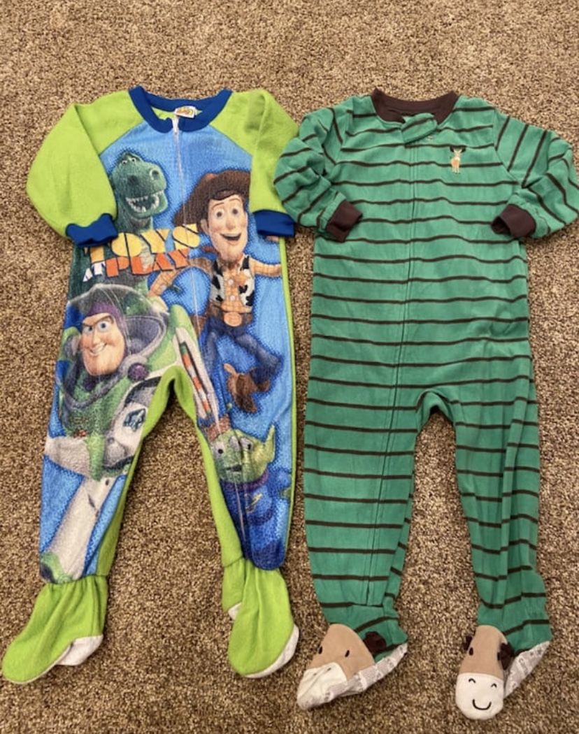 Toddler Boys 2T pj lot