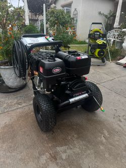 Simpson 4400 PSI 4.0 GPM Gas Pressure Washer, CAT Pump, Aluminum Frame, Heavy-Duty Commercial Cold Water Power Washer