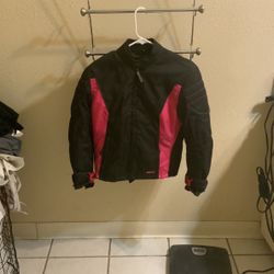 BILT Xs Black And Pink Motorcycle Jacket 