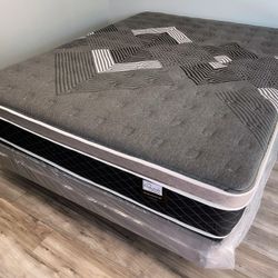King Oasis Thermal Comfort Europillow Top 12inch Matres!!