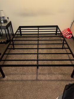 14 inch queen size bed frame