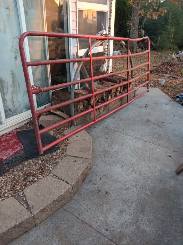 12ft X 4ft Galvanized Cattle Farm Gate for Sale in Concord, NC - OfferUp