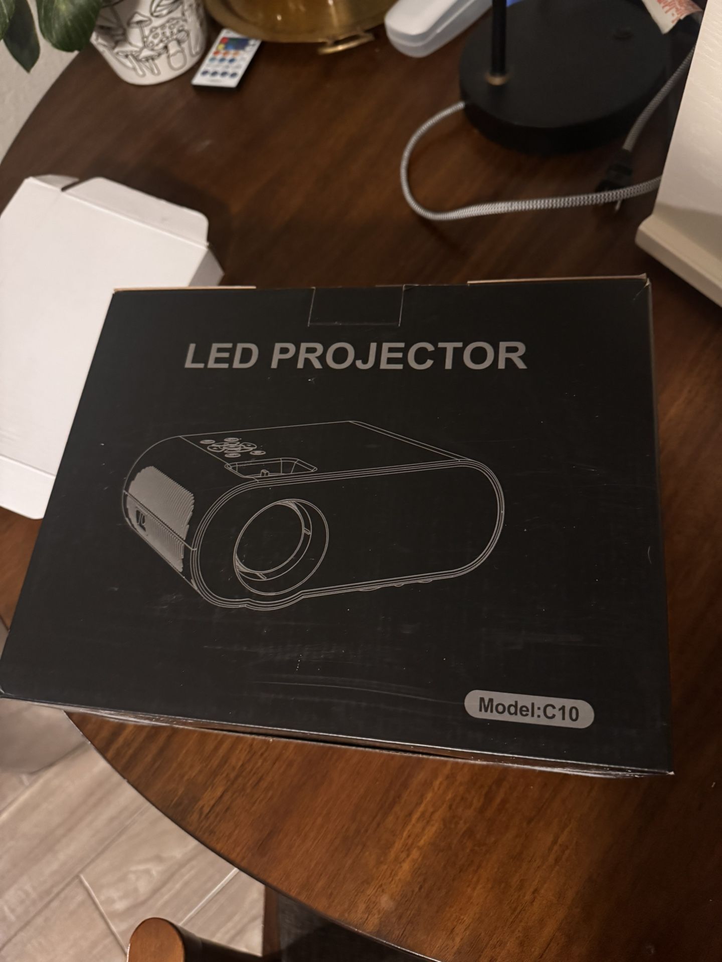 New Bluetooth Audio LED Projector