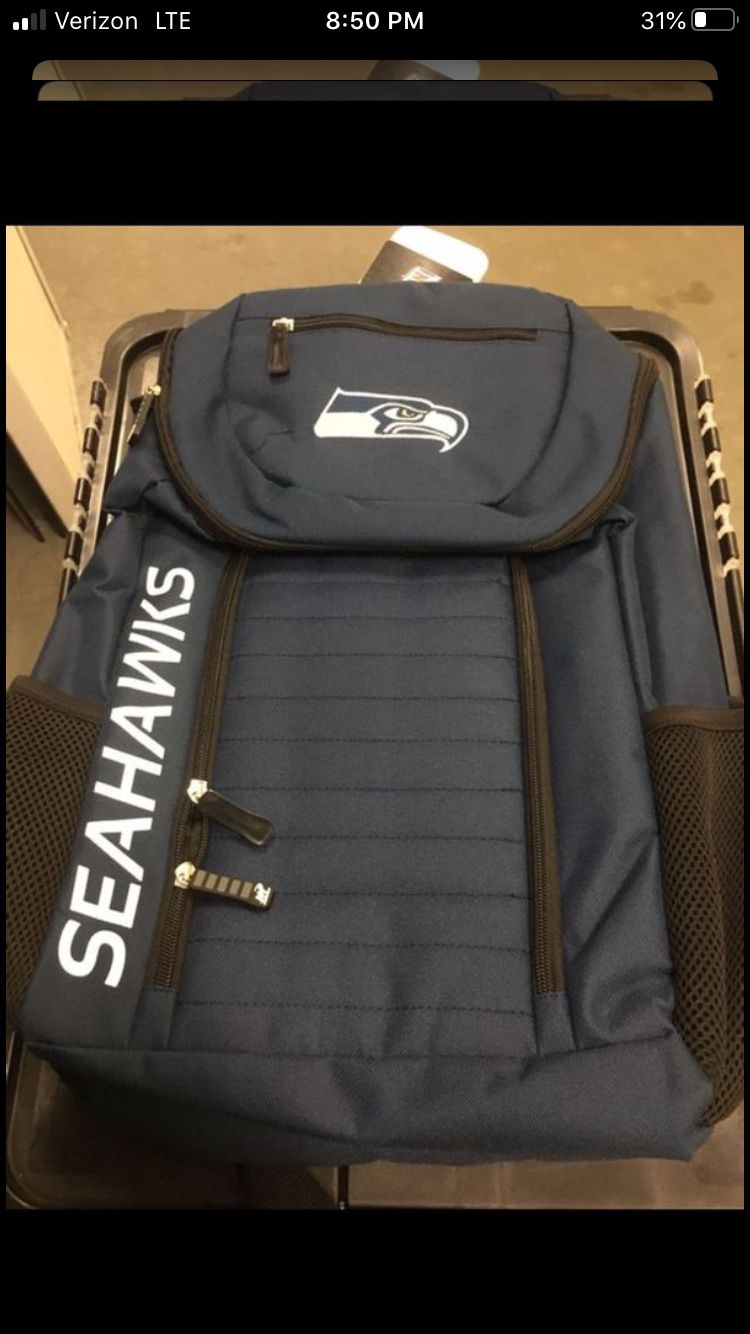 Seahawks backpack