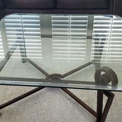 Coffee Table With Glass Top