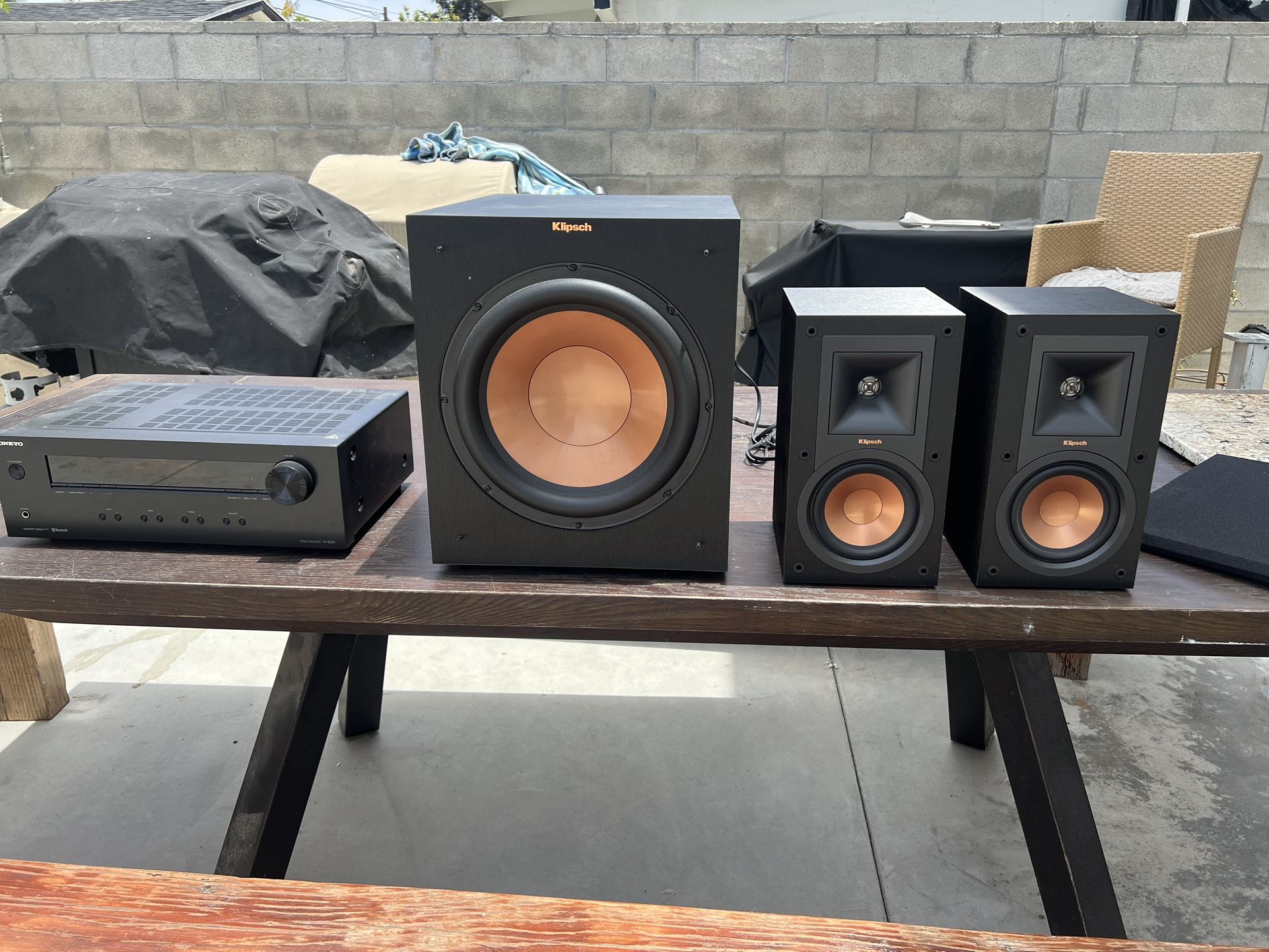 Klipsch Speakers Subwoofer Receiver
