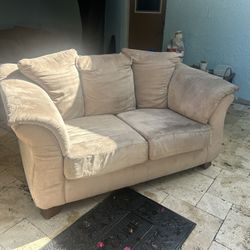 Couch and love seat