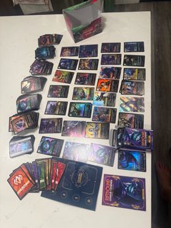 Riftbound card lot + Vex Starter Deck