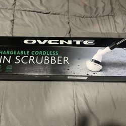 NEW RECHARGABLE CORDLESS SPIN SCRUBBER 
