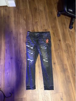 36 size 1 of 1 purple jeans no tag worn 2 times